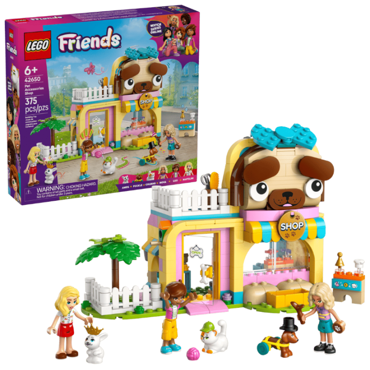 LEGO Friends – Obchod s doplnkami pre zvieratká